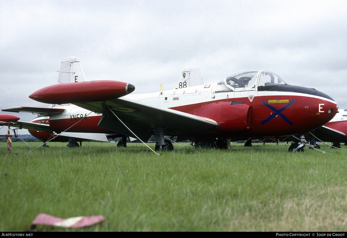 Aircraft Photo of XN584 / 9014M | Hunting P.84 Jet Provost T3A | UK - Air Force | AirHistory.net #597247