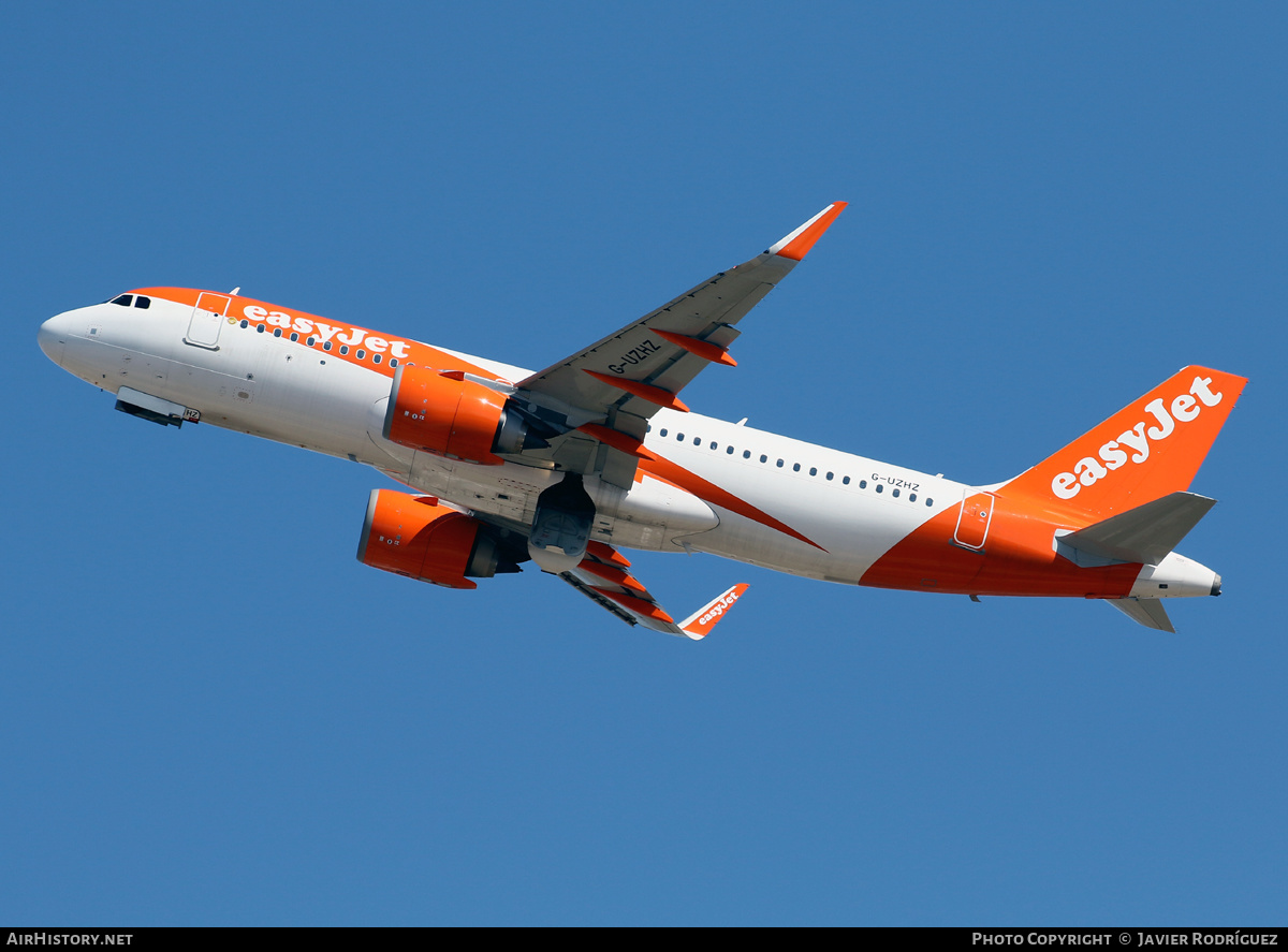 Aircraft Photo of G-UZHZ | Airbus A320-251N | EasyJet | AirHistory.net #597261