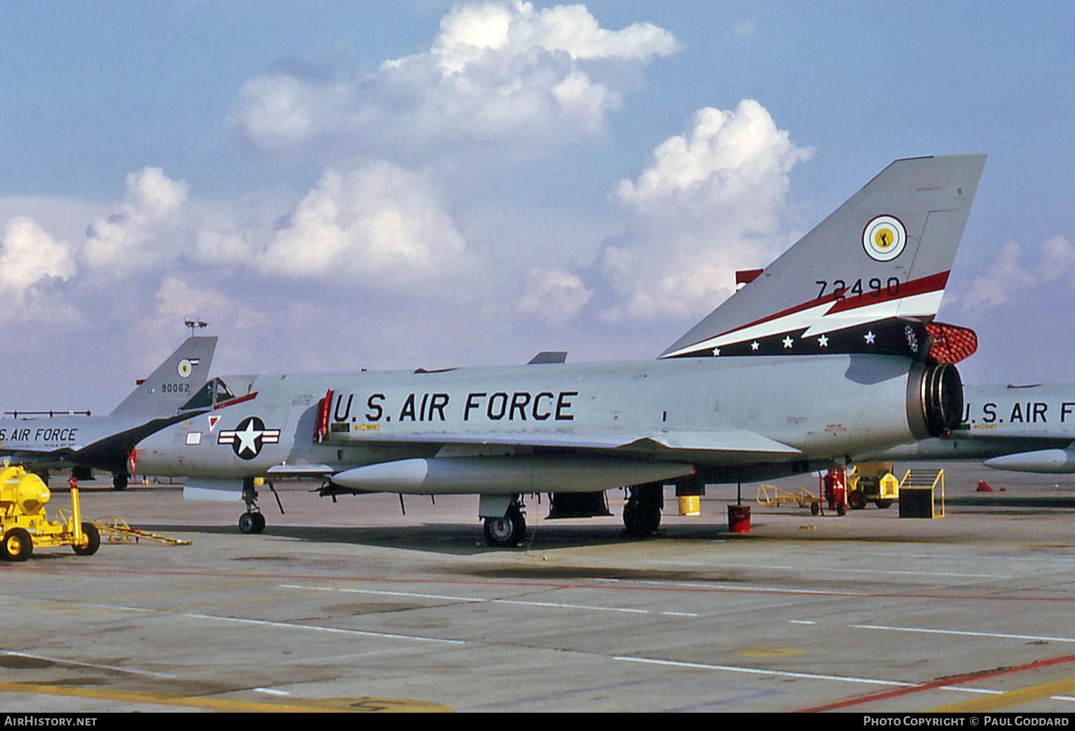 Aircraft Photo of 57-2490 / 72490 | Convair F-106A Delta Dart | USA - Air Force | AirHistory.net #597262