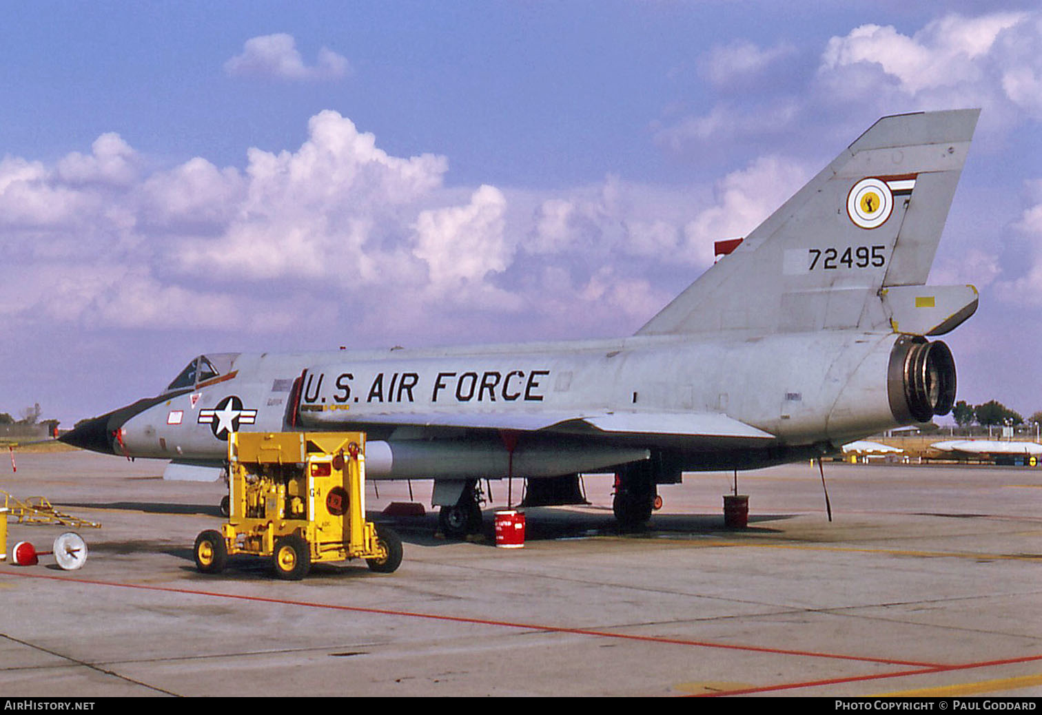 Aircraft Photo of 57-2495 / 72495 | Convair F-106A Delta Dart | USA - Air Force | AirHistory.net #597285