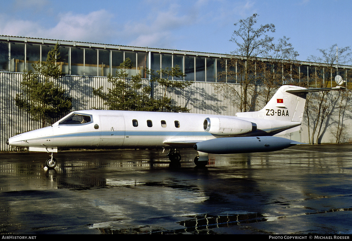 Aircraft Photo of Z3-BAA | Gates Learjet 25B | AirHistory.net #597313