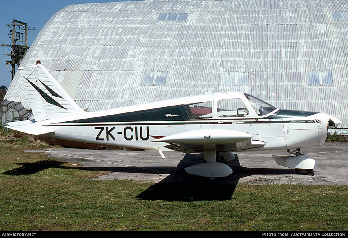 Aircraft Photo of ZK-CIU | Piper PA-28-140 Cherokee | AirHistory.net #597315