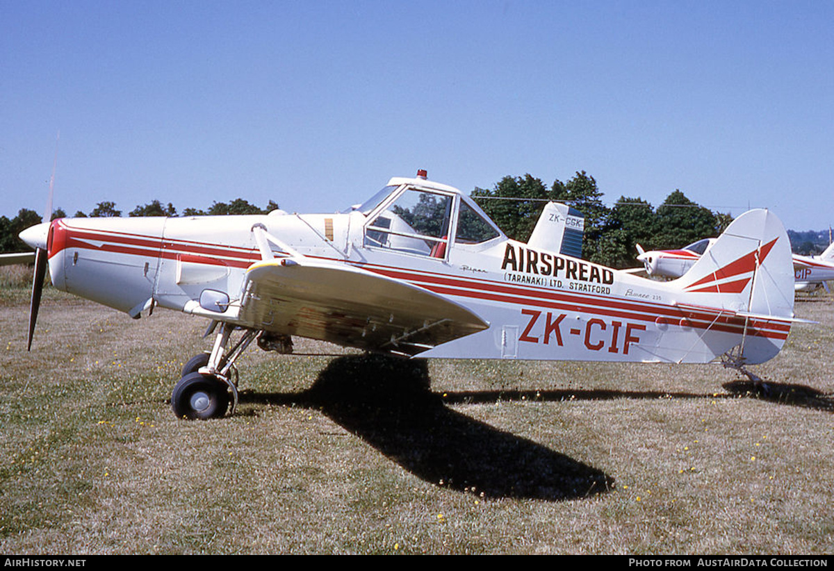 Aircraft Photo of ZK-CIF | Piper PA-25-235 Pawnee B | Airspread (Taranaki) | AirHistory.net #597321