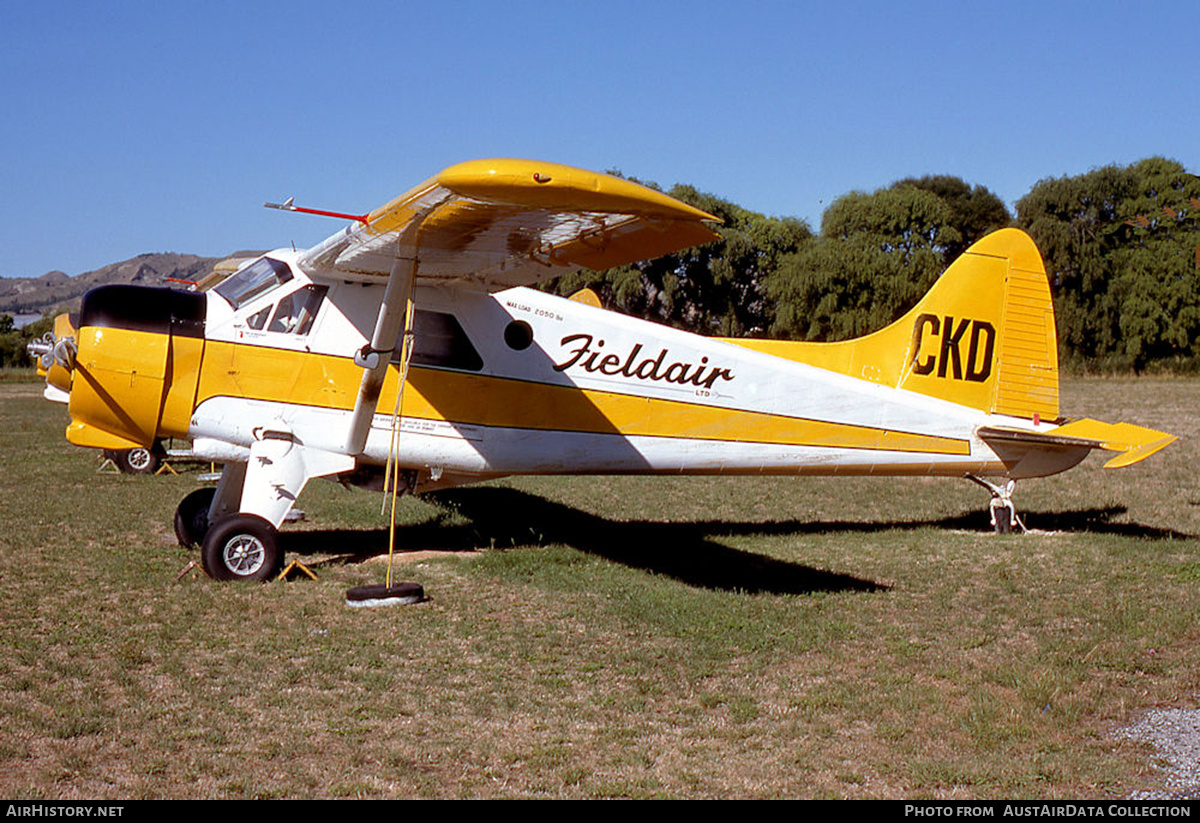 Aircraft Photo of ZK-CKD / CKD | De Havilland Canada DHC-2 Beaver Mk.1 | Fieldair | AirHistory.net #597322