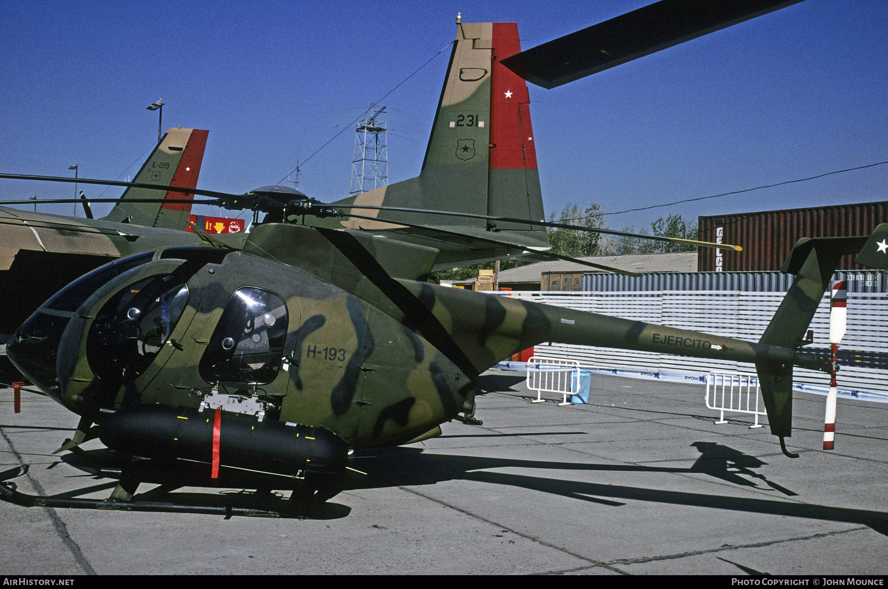 Aircraft Photo of H-193 | McDonnell Douglas MD-530F (369FF) | Chile - Army | AirHistory.net #597328