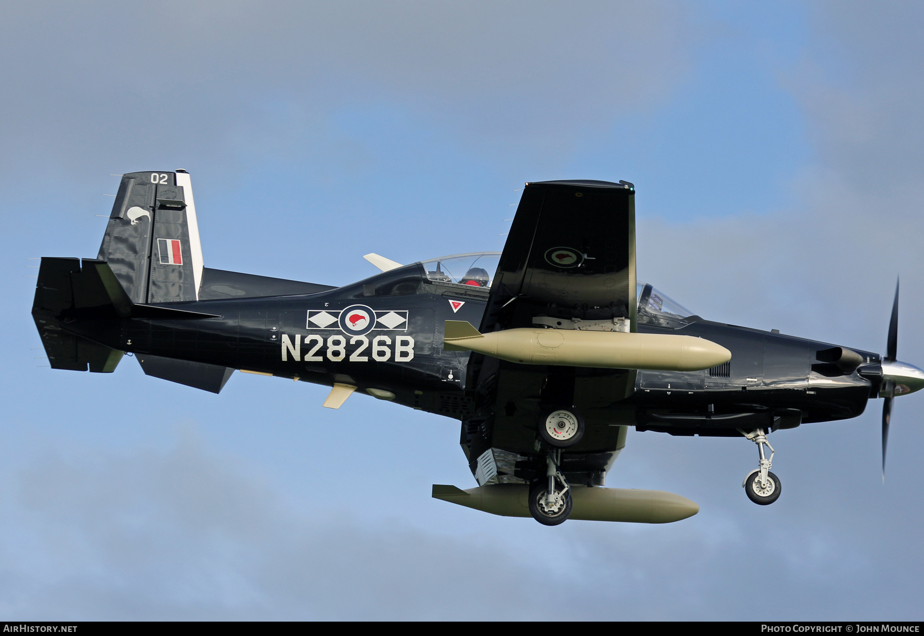 Aircraft Photo of N2826B | Beechcraft T-6C Texan II | New Zealand - Air Force | AirHistory.net #597340