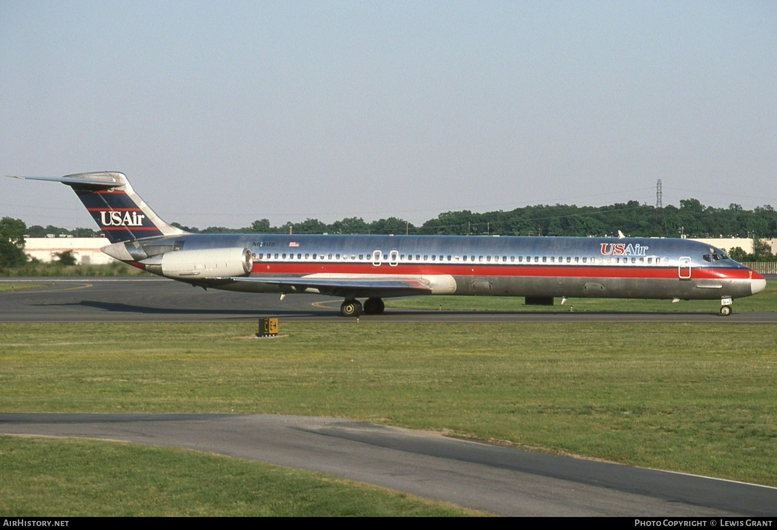 Aircraft Photo of N814US | McDonnell Douglas MD-81 (DC-9-81) | USAir | AirHistory.net #597370