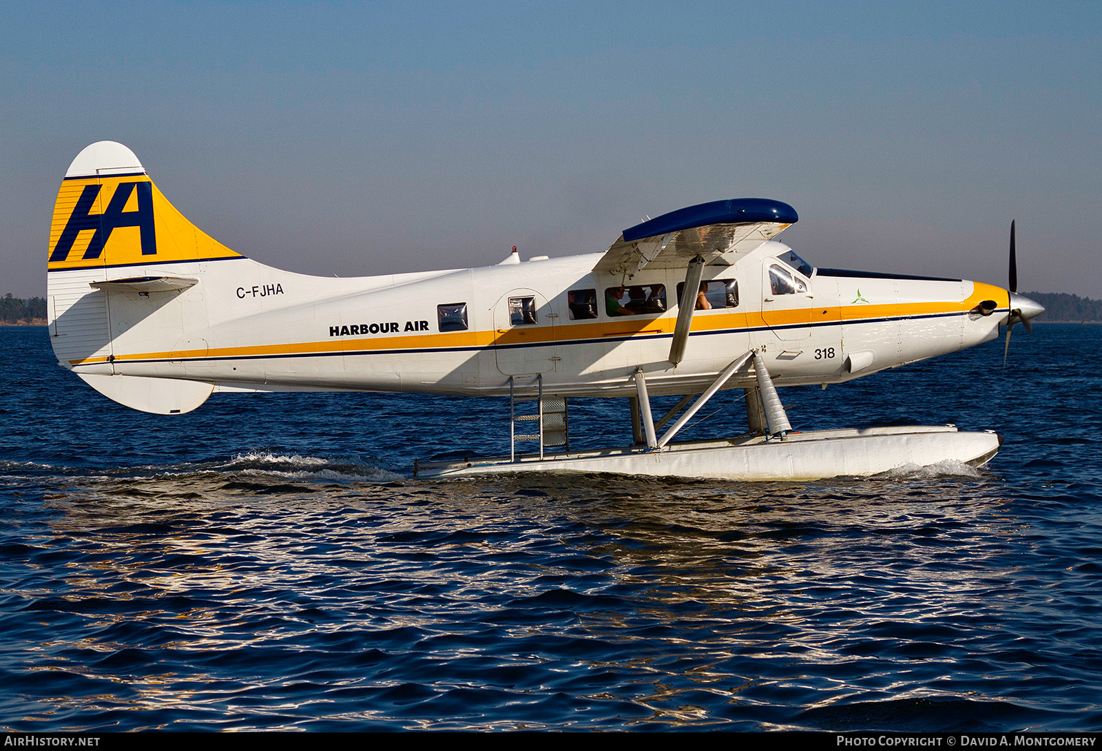 Aircraft Photo of C-FJHA | Vazar DHC-3T Turbine Otter | Harbour Air | AirHistory.net #597375