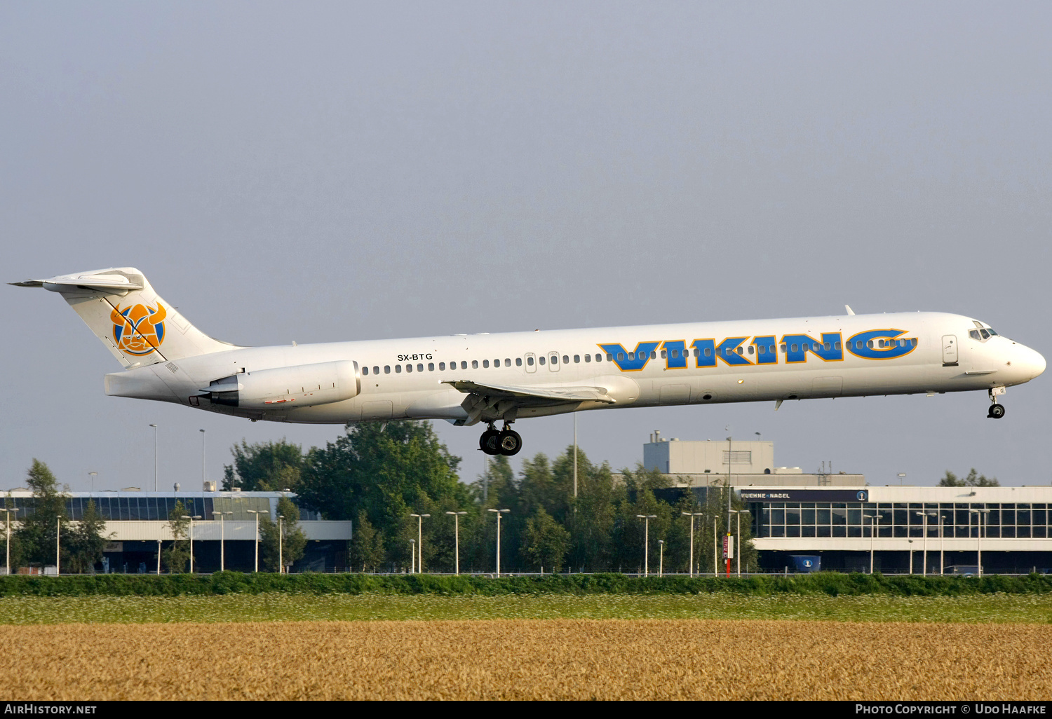 Aircraft Photo of SX-BTG | McDonnell Douglas MD-83 (DC-9-83) | Viking Airlines | AirHistory.net #597385
