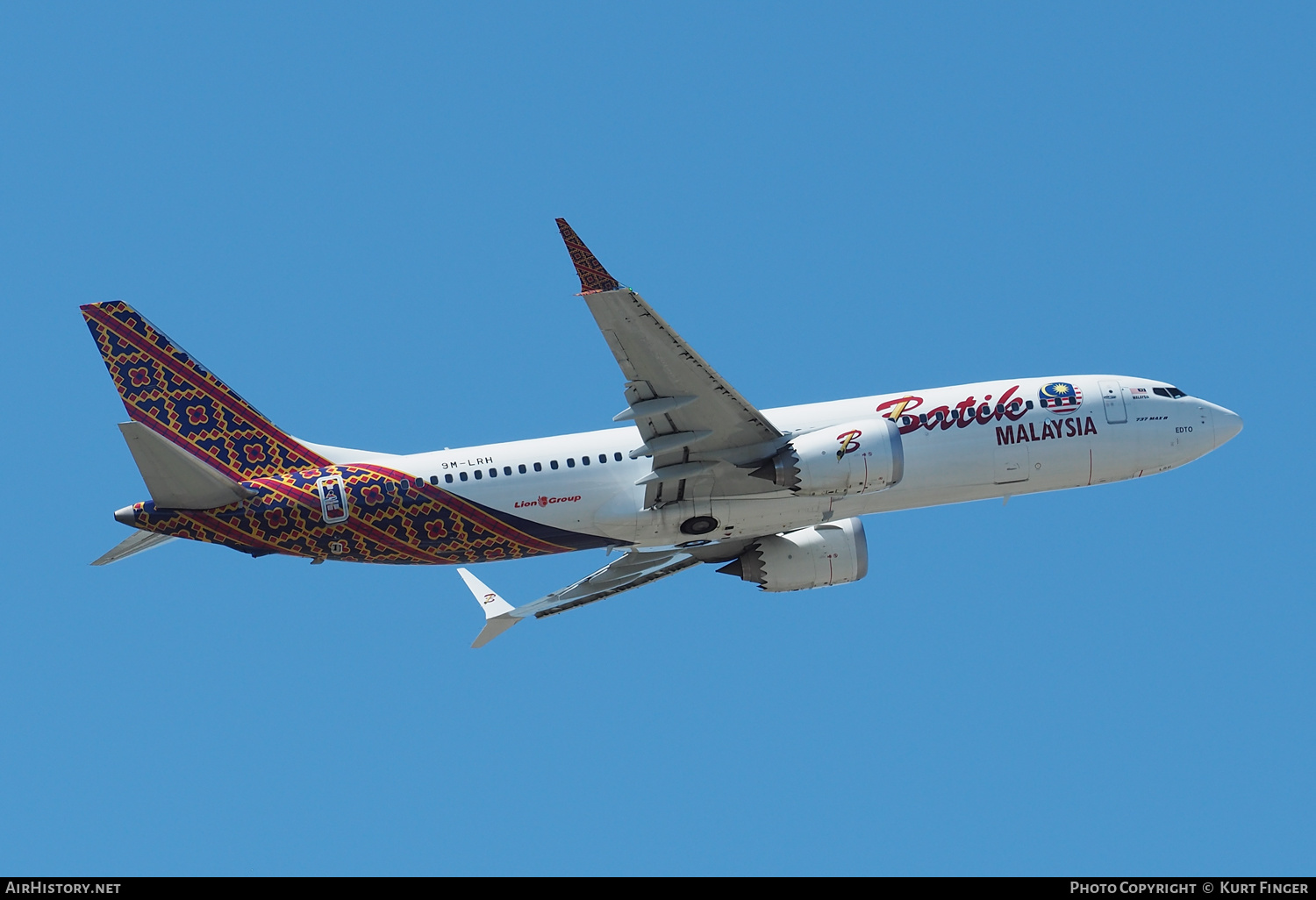 Aircraft Photo of 9M-LRH | Boeing 737-8 Max 8 | Batik Air Malaysia | AirHistory.net #597390