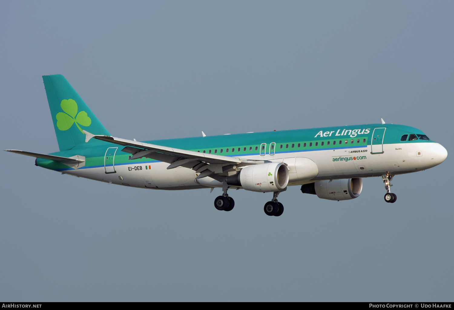 Aircraft Photo of EI-DEB | Airbus A320-214 | Aer Lingus | AirHistory.net #597391