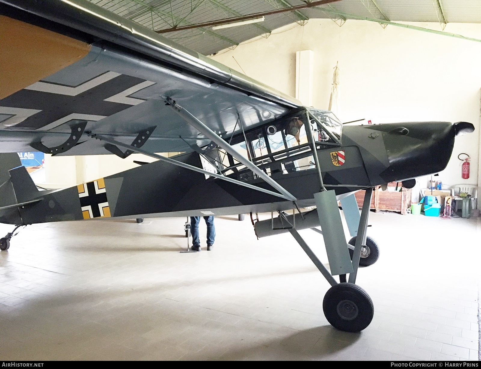 Aircraft Photo of I-9091 | Fieseler Fi 156A-1 Storch | Germany - Air Force | AirHistory.net #597415