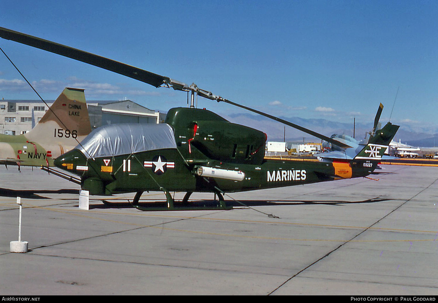 Aircraft Photo of 159227 | Bell AH-1J Sea Cobra (209) | USA - Marines | AirHistory.net #597424