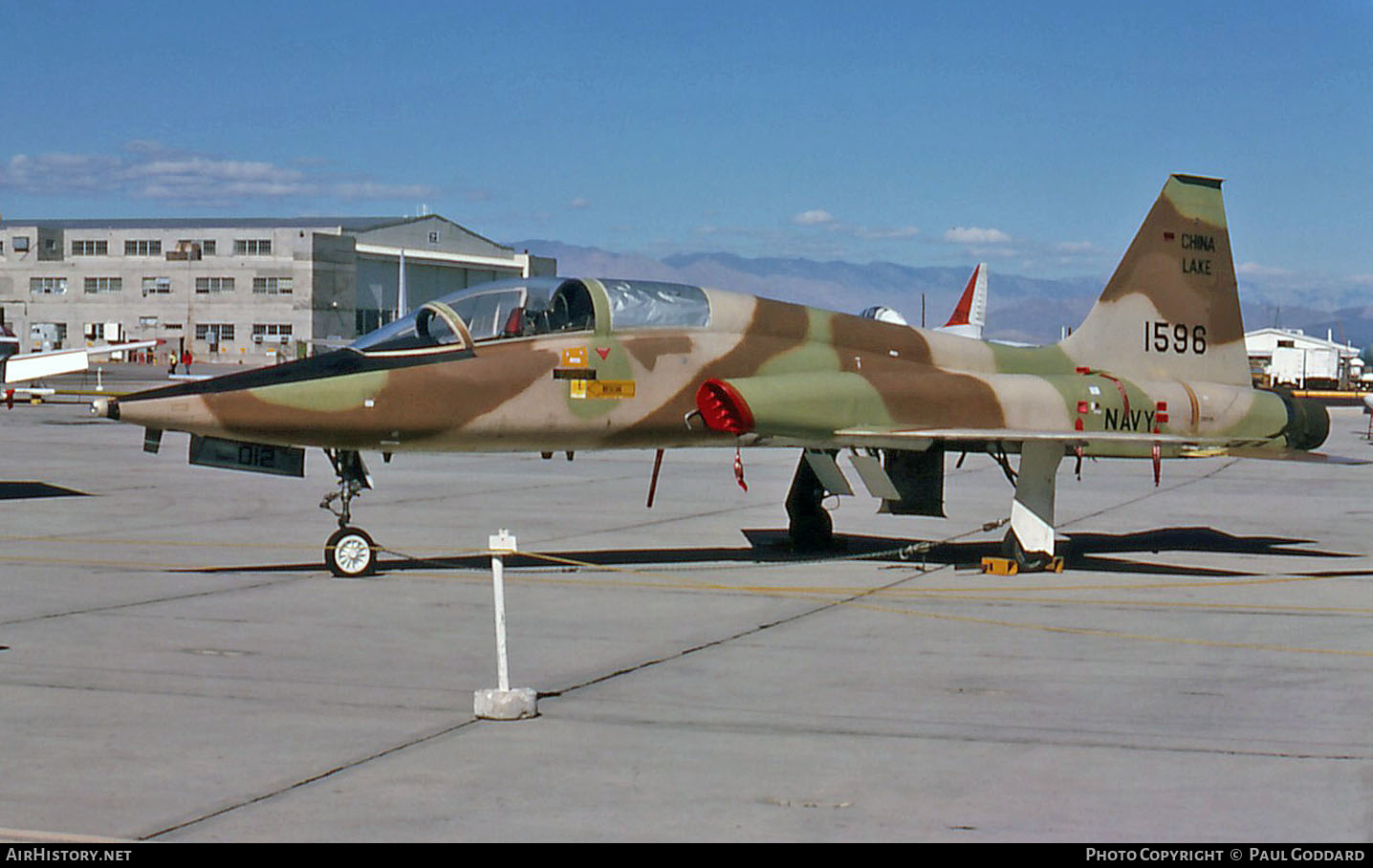 Aircraft Photo of 591596 / 1596 | Northrop QT-38A Talon | USA - Navy | AirHistory.net #597427