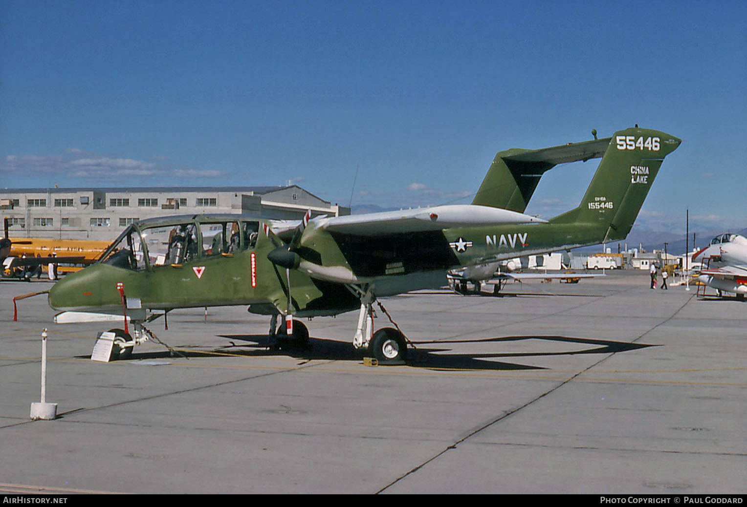 Aircraft Photo of 155446 / 55446 | North American Rockwell OV-10A Bronco | USA - Navy | AirHistory.net #597428