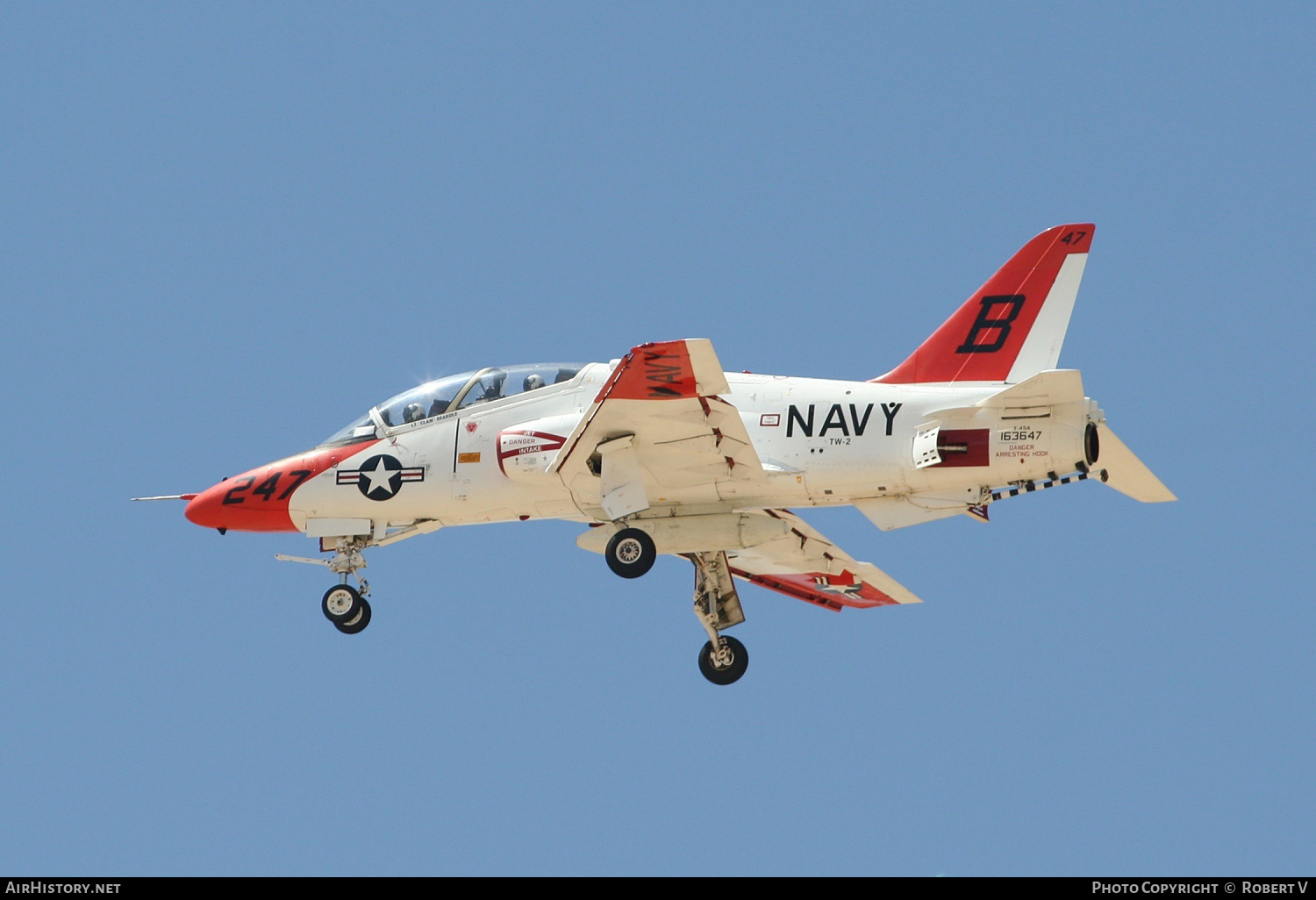 Aircraft Photo of 163647 | McDonnell Douglas T-45A Goshawk | USA - Navy | AirHistory.net #597444