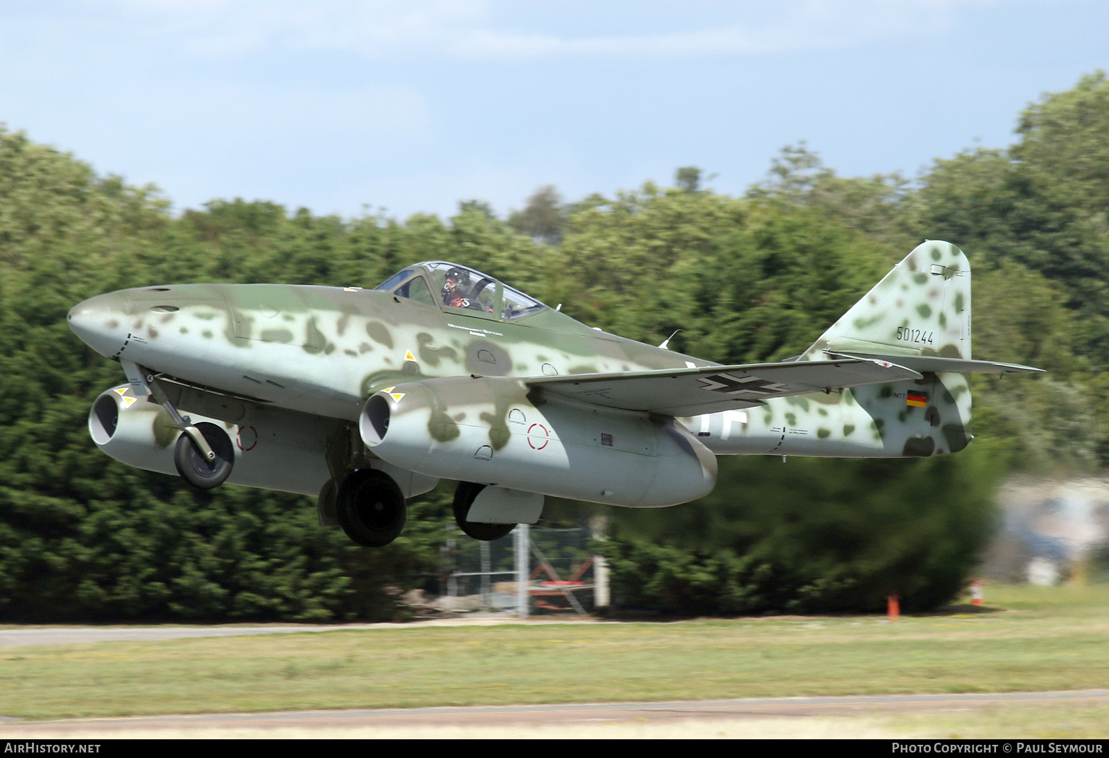Aircraft Photo of D-IMTT / 501244 | Messerschmitt Me-262A-1C Schwalbe Replica | Germany - Air Force | AirHistory.net #597459
