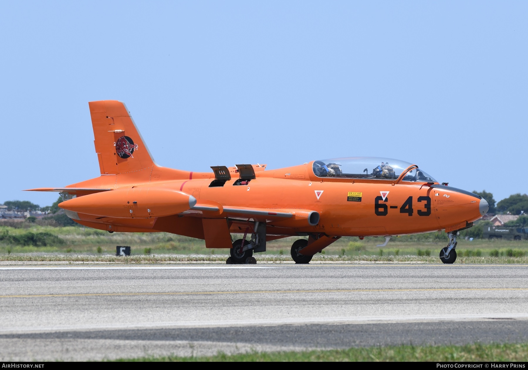 Aircraft Photo of I-RVEG / MM54168 | Aermacchi MB-326E | Italy - Air Force | AirHistory.net #597465