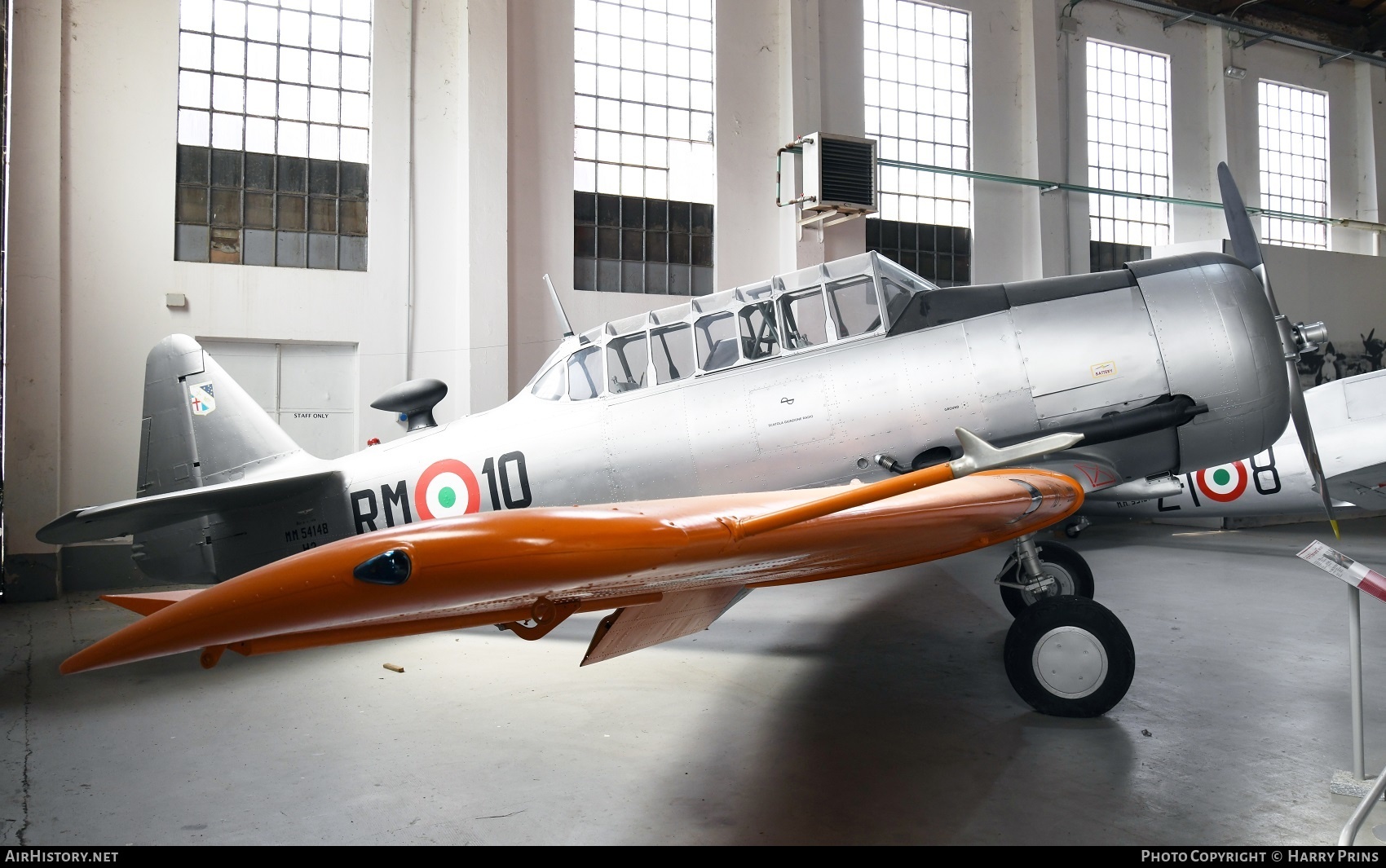 Aircraft Photo of MM54148 | North American T-6H Harvard Mk IIM | Italy - Air Force | AirHistory.net #597478