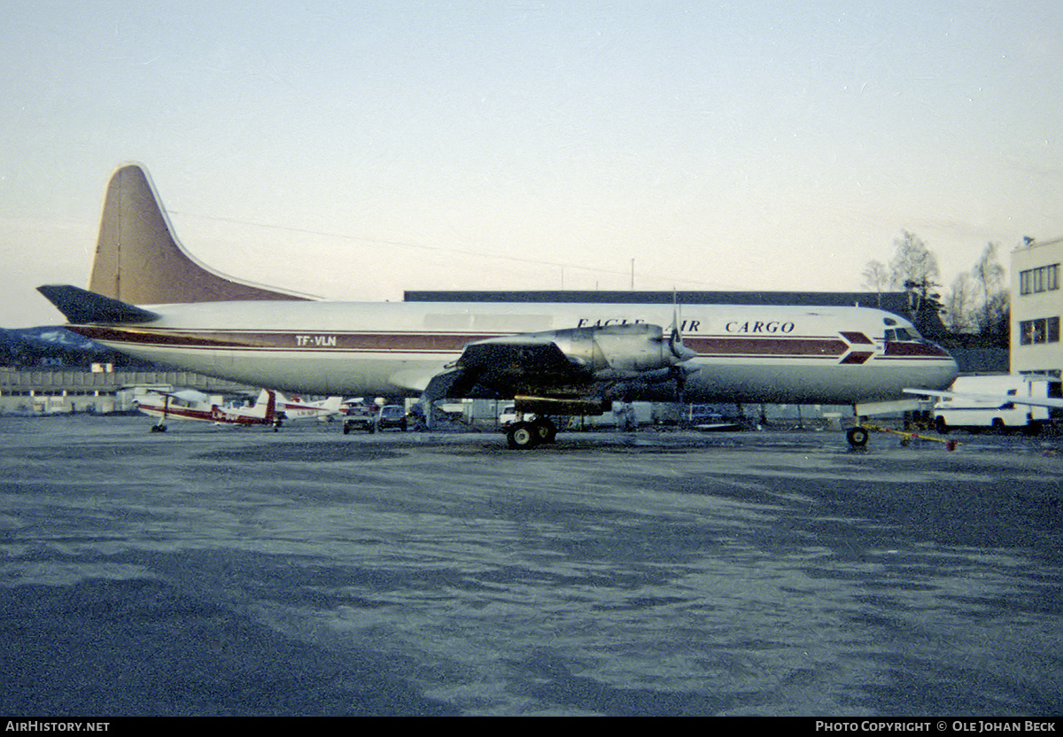 Aircraft Photo of TF-VLN | Lockheed L-188C(F) Electra | Eagle Air Cargo | AirHistory.net #597515