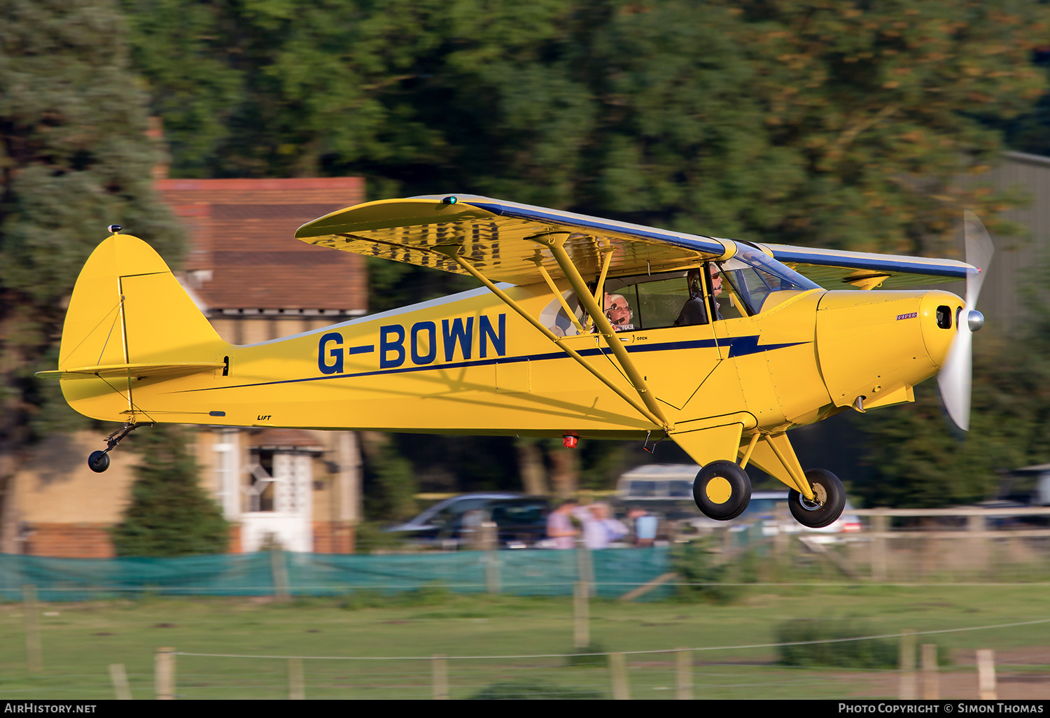 Aircraft Photo of G-BOWN | Piper PA-12 Super Cruiser | AirHistory.net #597520