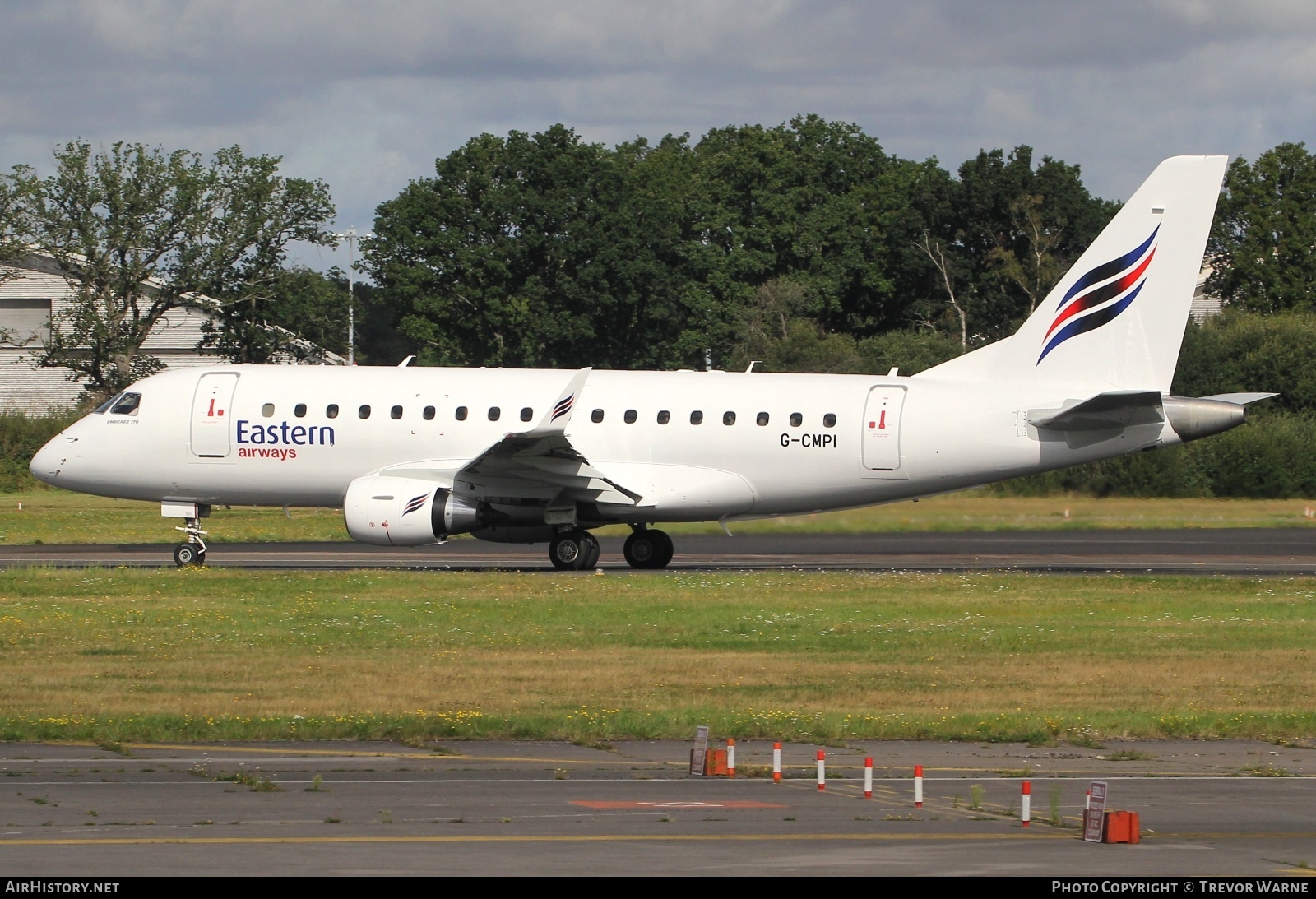 Aircraft Photo of G-CMPI | Embraer 170LR (ERJ-170-100LR) | Eastern Airways | AirHistory.net #597524