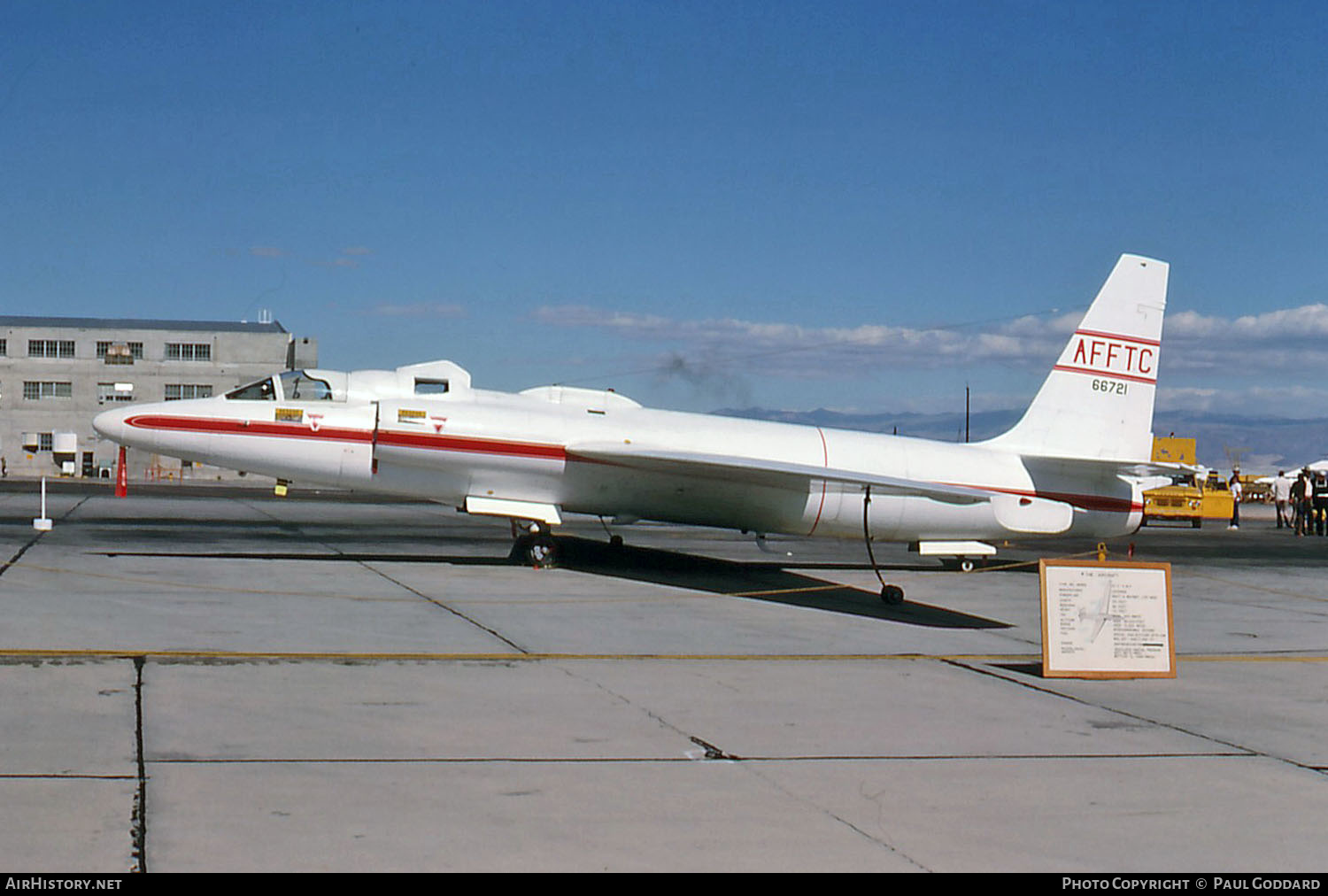 Aircraft Photo of 56-6721 / 66721 | Lockheed U-2D | USA - Air Force | AirHistory.net #597536