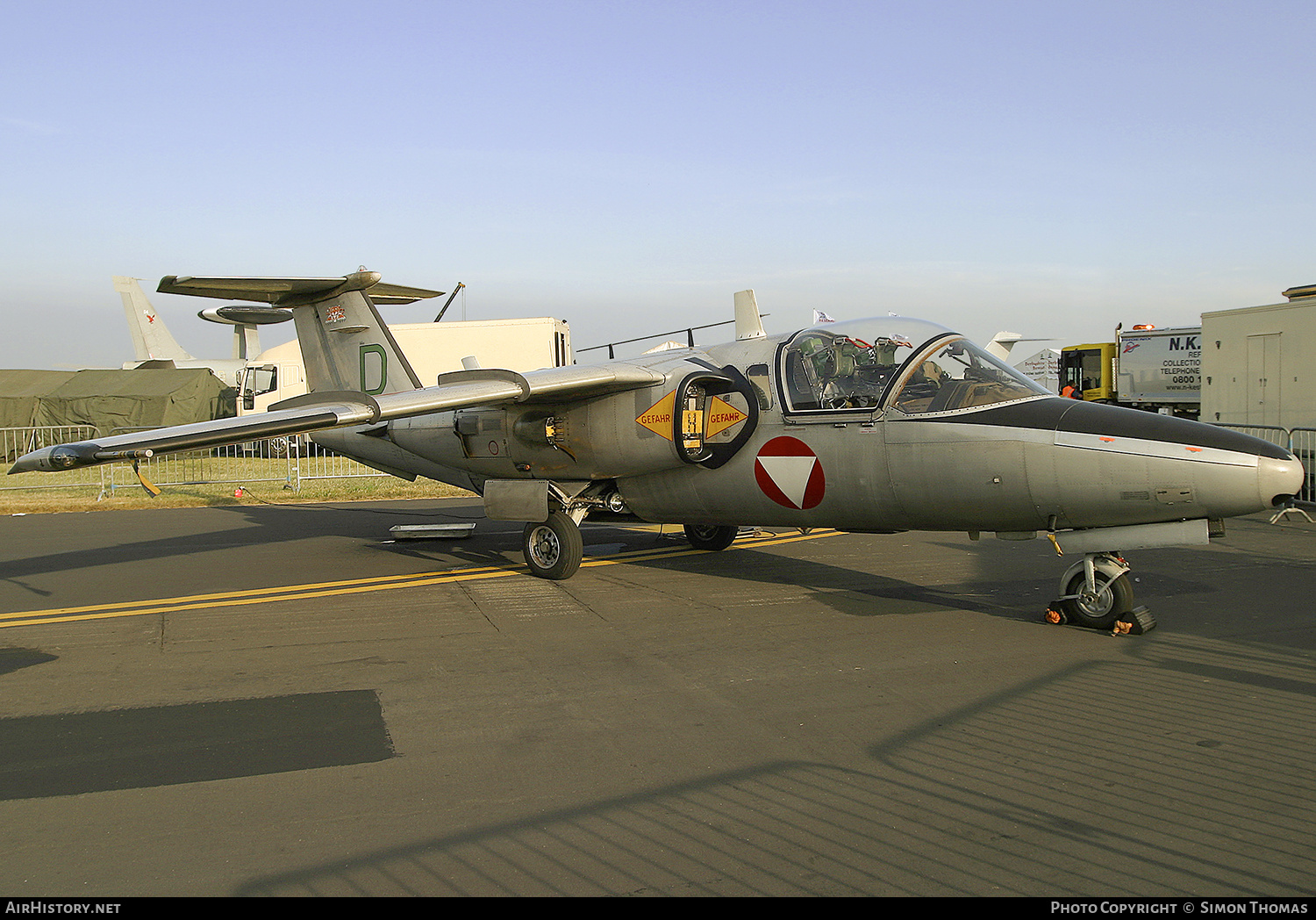 Aircraft Photo of GD-14 / D green | Saab 105OE | Austria - Air Force | AirHistory.net #597537
