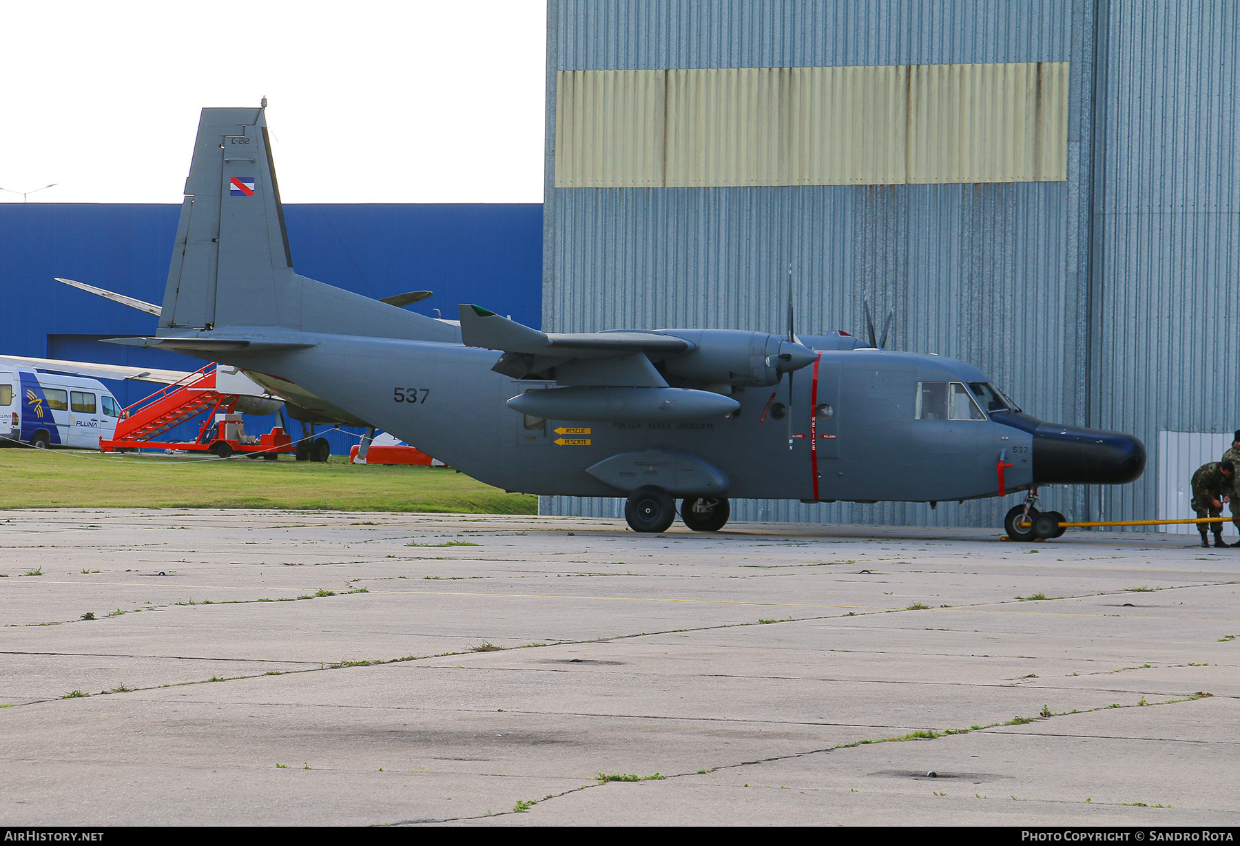 Aircraft Photo of FAU-537 / 537 | CASA C-212-300 Aviocar | Uruguay - Air Force | AirHistory.net #597569