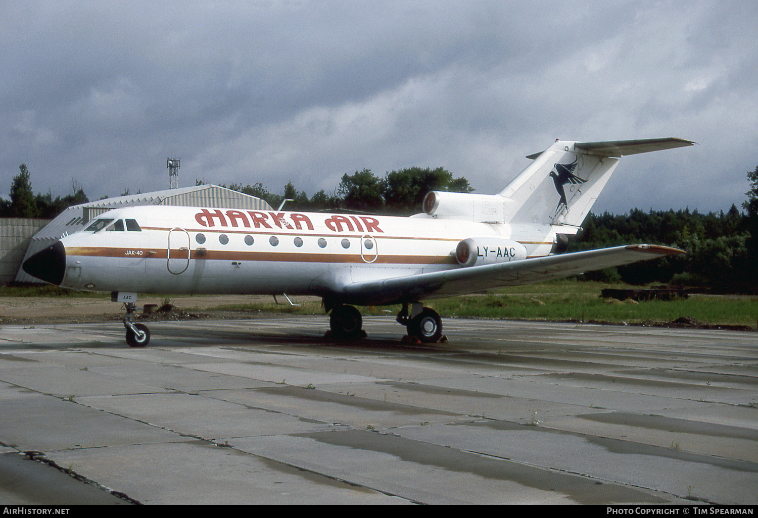 Aircraft Photo of LY-AAC | Yakovlev Yak-40 | Harka Air | AirHistory.net #597610