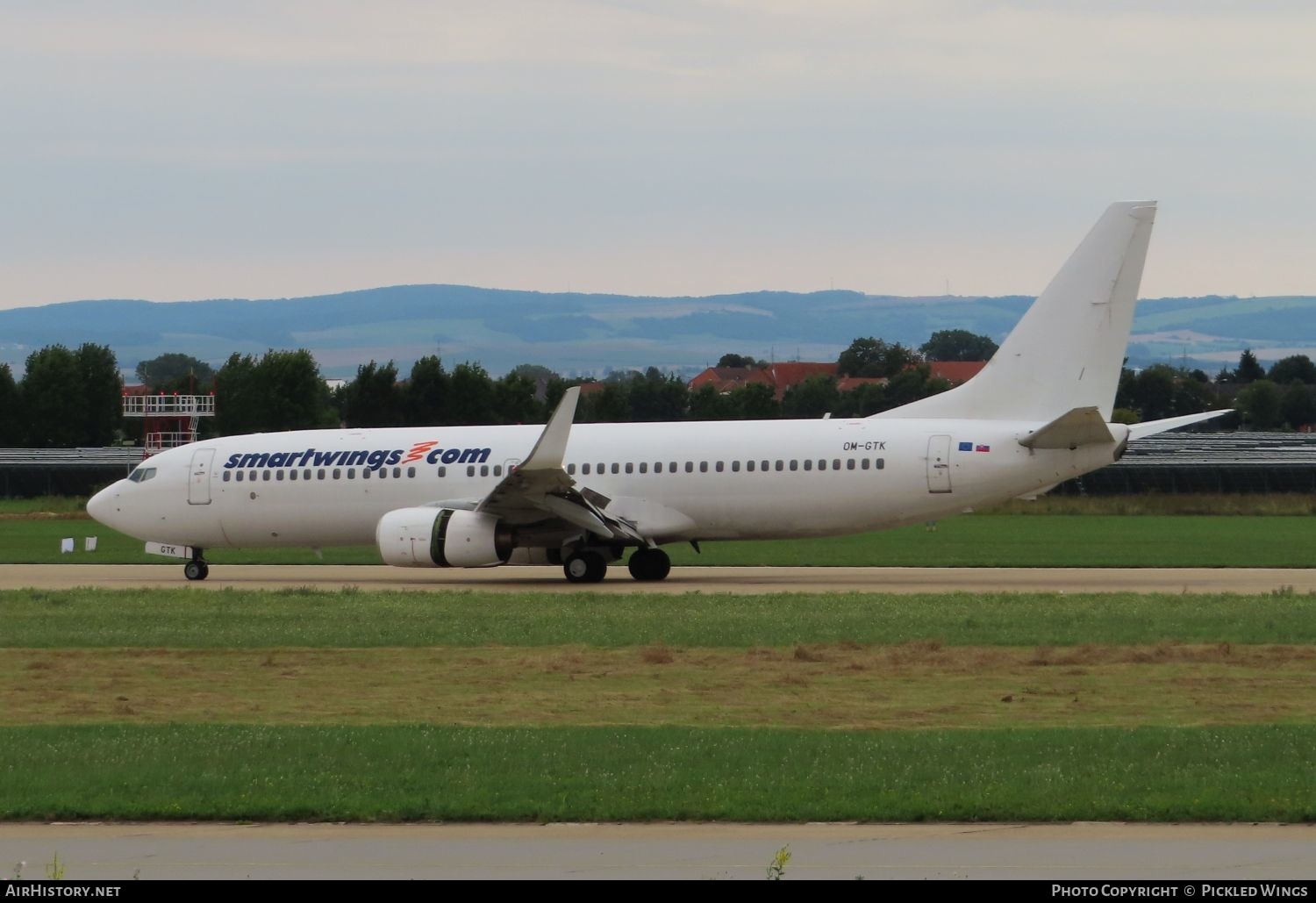 Aircraft Photo of OM-GTK | Boeing 737-86N | Smartwings | AirHistory.net #597619