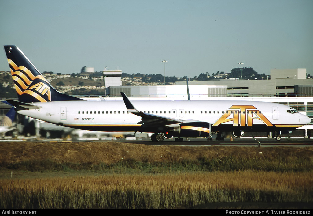 Aircraft Photo of N320TZ | Boeing 737-86N | ATA Airlines - American Trans Air | AirHistory.net #597621