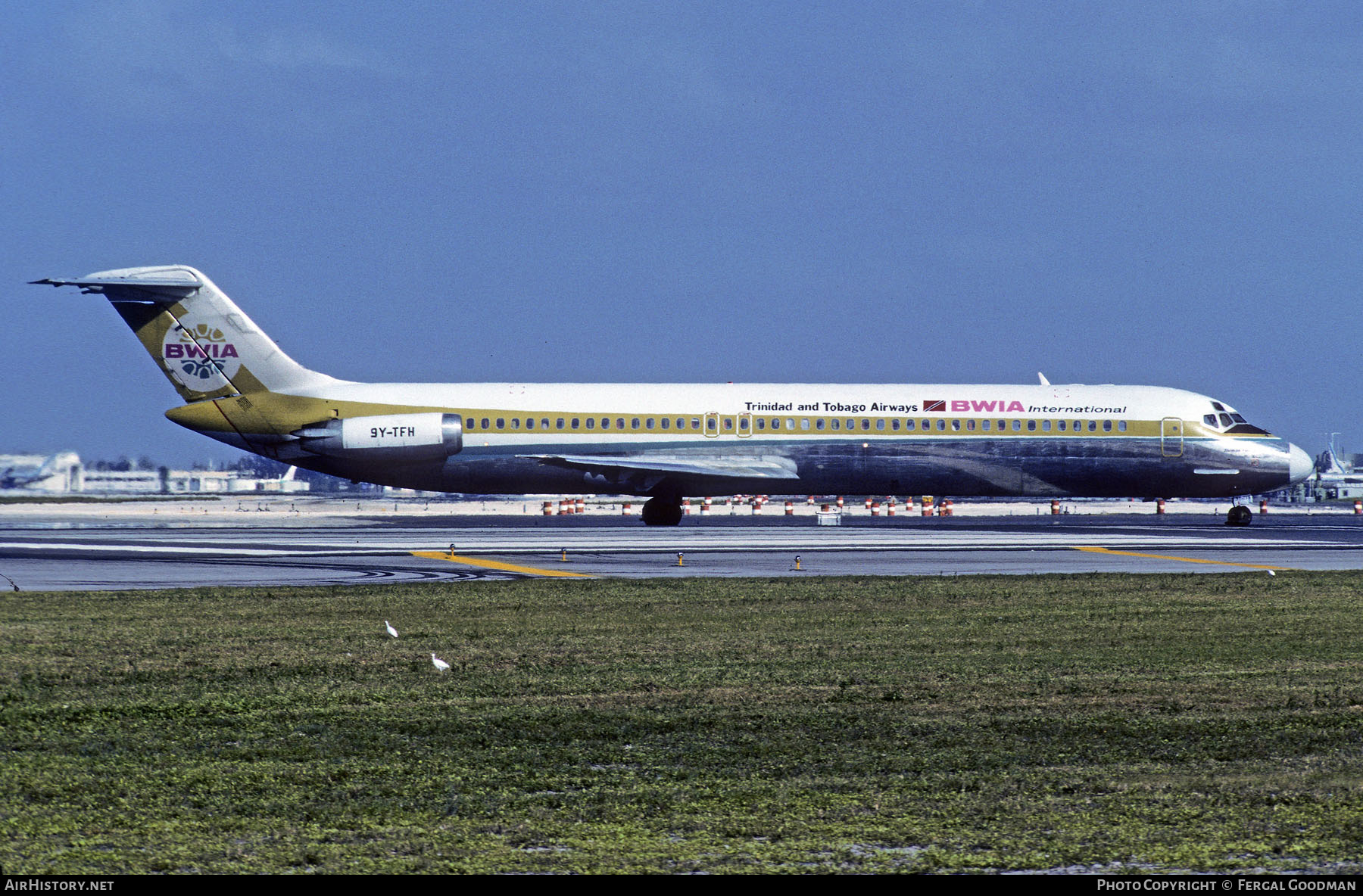 Aircraft Photo of 9Y-TFH | McDonnell Douglas DC-9-51 | BWIA International - Trinidad and Tobago Airways | AirHistory.net #597625