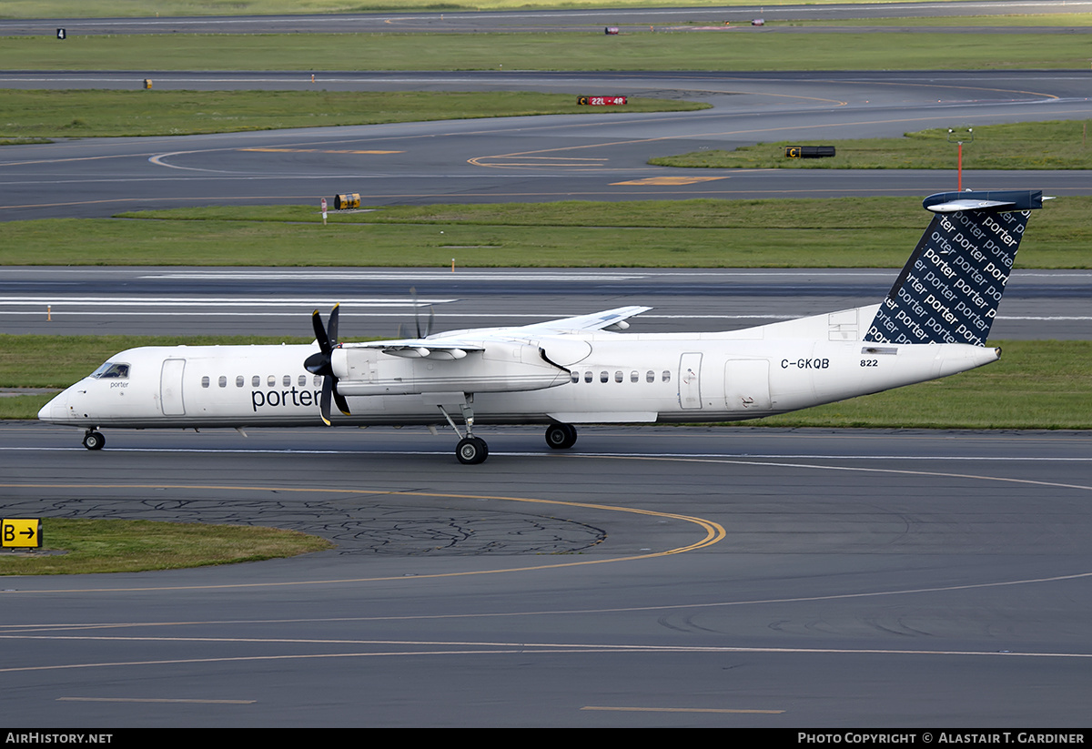 Aircraft Photo of C-GKQB | Bombardier DHC-8-402 Dash 8 | Porter Airlines | AirHistory.net #597627