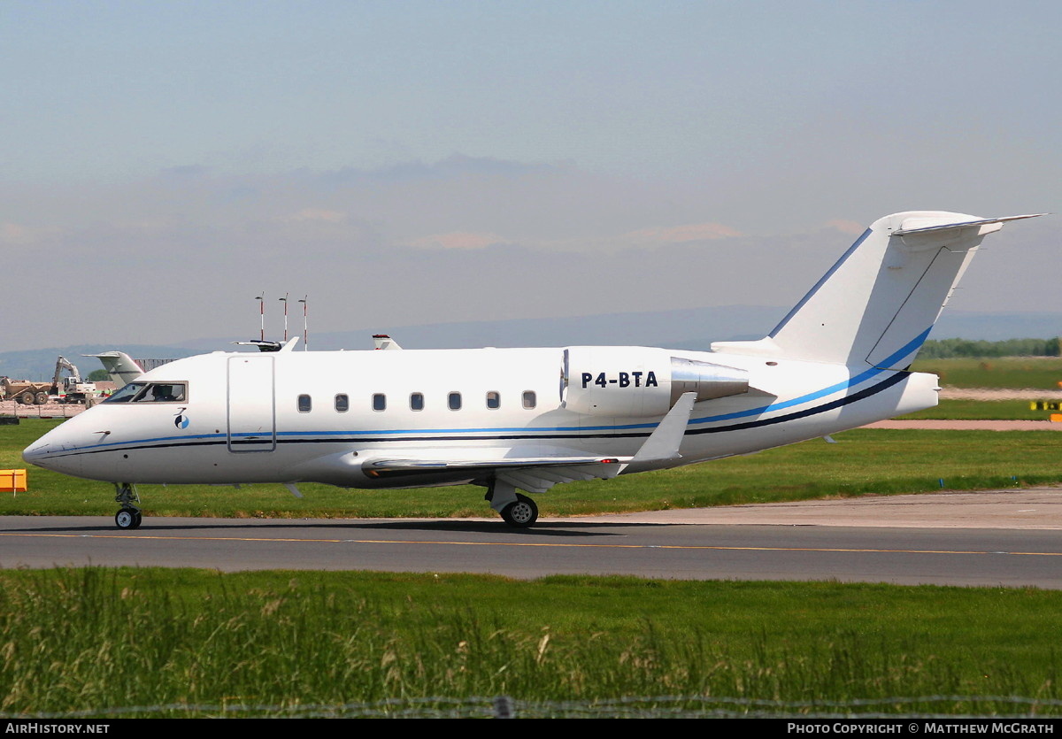 Aircraft Photo of P4-BTA | Canadair Challenger 601-3A (CL-600-2B16) | AirHistory.net #597658