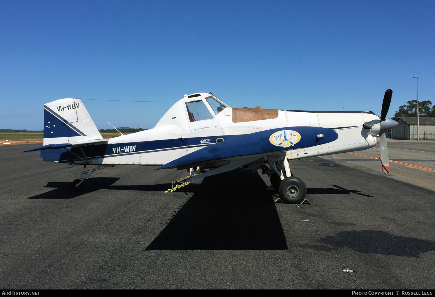 Aircraft Photo of VH-WBV | Ayres S2R-T15 Turbo Thrush | Joyce Air | AirHistory.net #597680