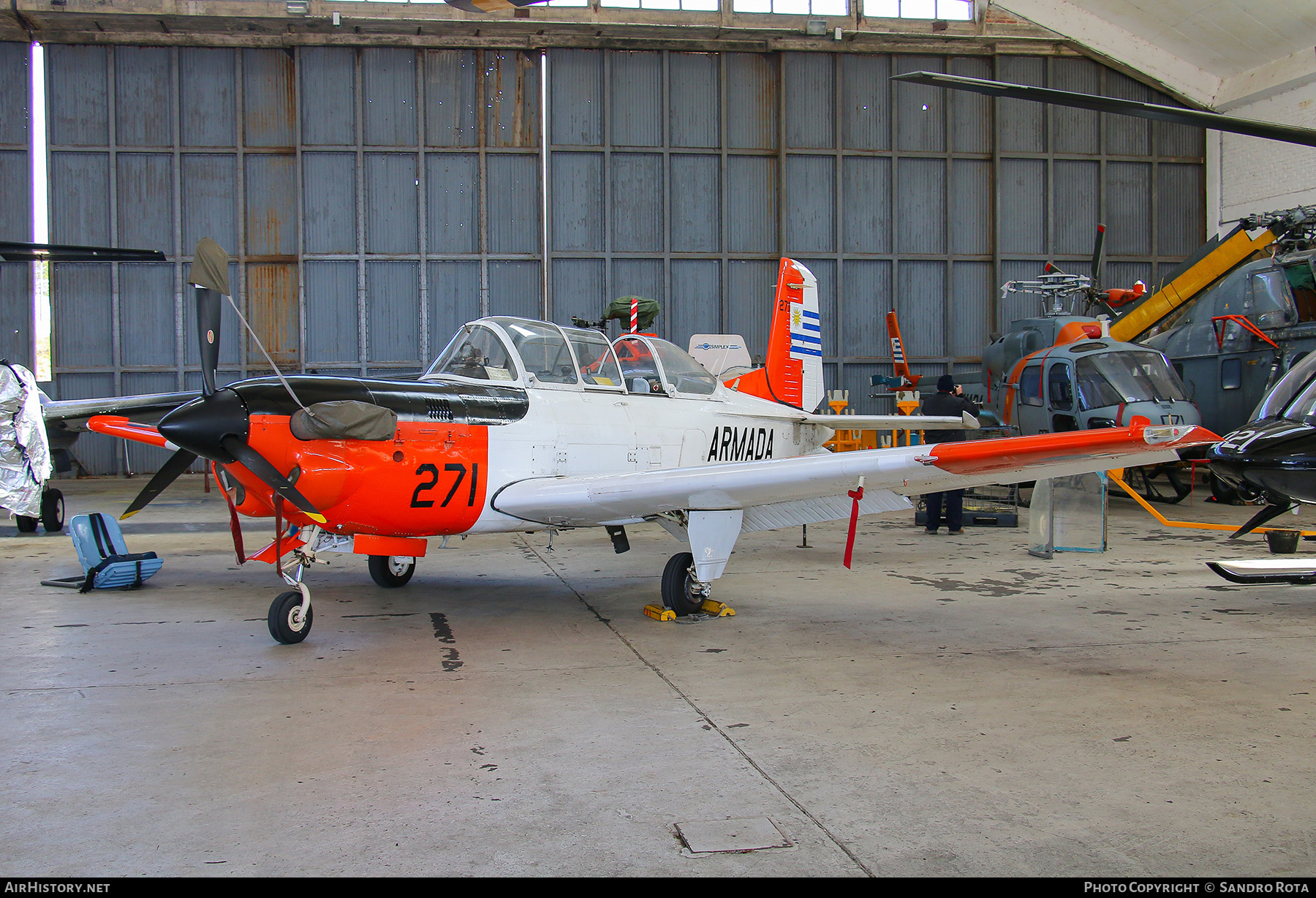 Aircraft Photo of 271 | Beech T-34C-1 Turbo Mentor (45) | Uruguay - Navy | AirHistory.net #597693