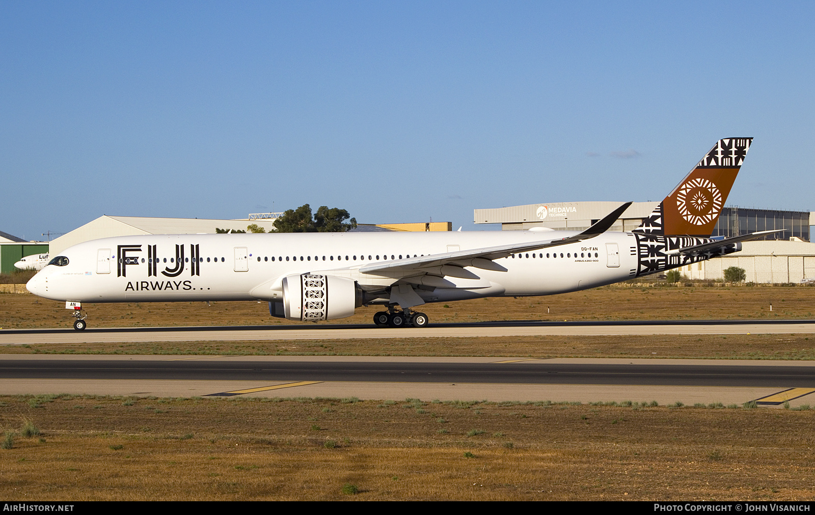 Aircraft Photo of DQ-FAN | Airbus A350-941 | Fiji Airways | AirHistory.net #597708