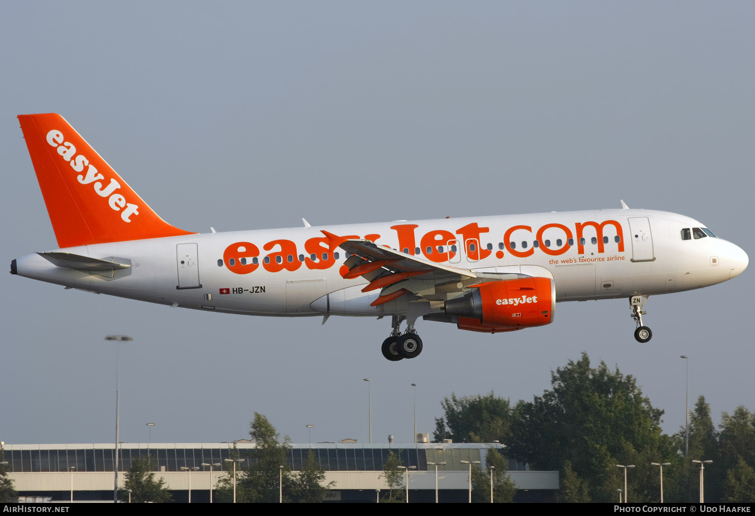 Aircraft Photo of HB-JZN | Airbus A319-111 | EasyJet | AirHistory.net #597721