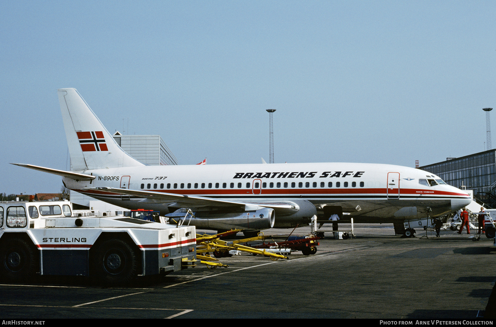 Aircraft Photo of N890FS | Boeing 737-205/Adv | Braathens SAFE | AirHistory.net #597722