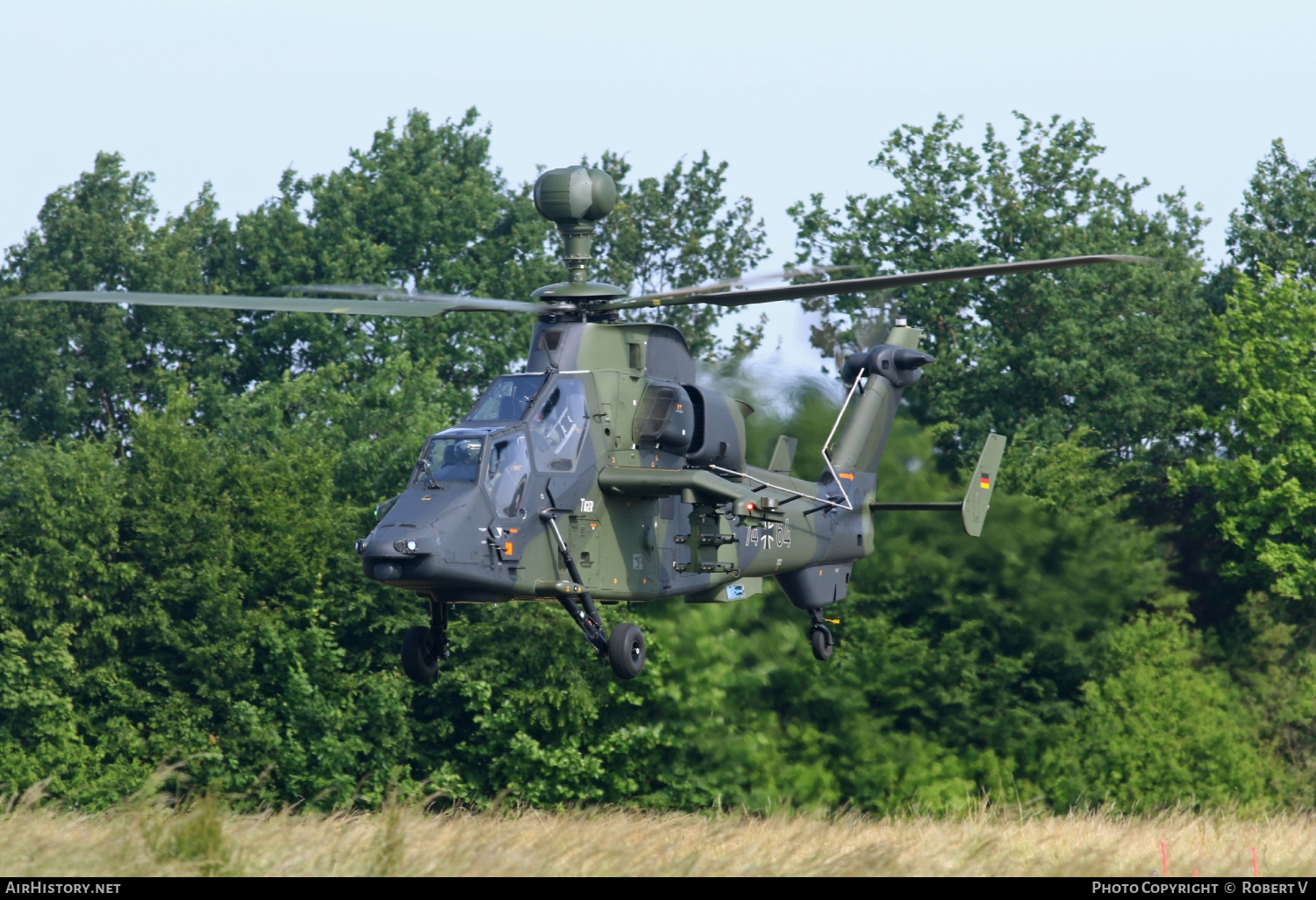 Aircraft Photo of 74+64 | Eurocopter EC-665 Tiger UHT | Germany - Army | AirHistory.net #597734