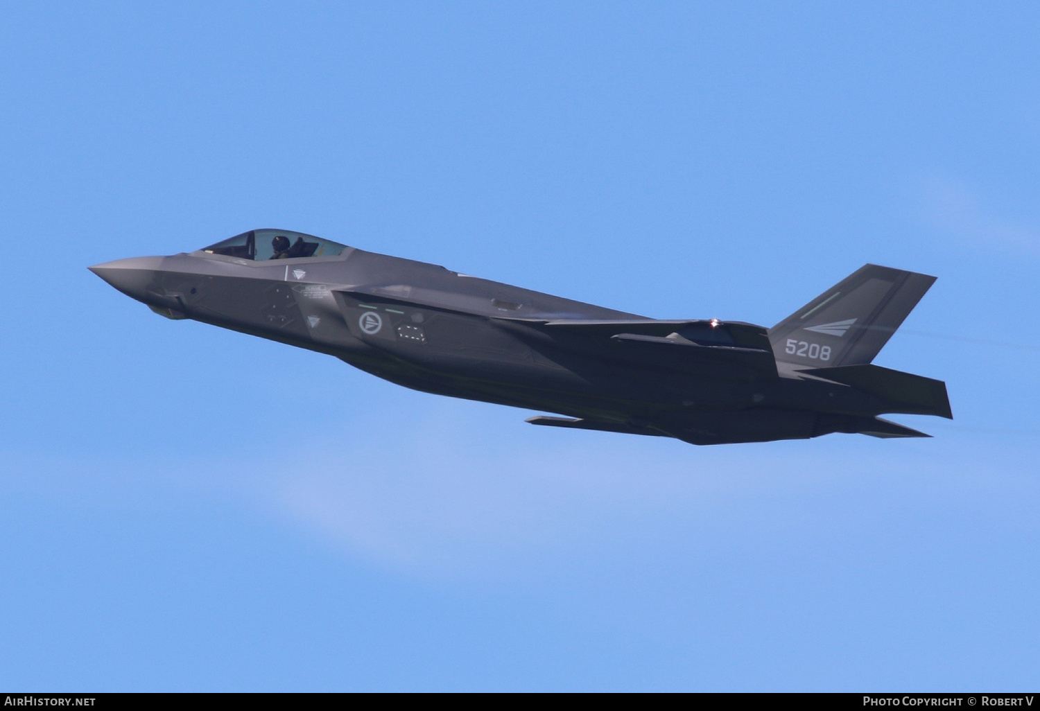 Aircraft Photo of 5208 | Lockheed Martin F-35A Lightning II | Norway - Air Force | AirHistory.net #597747