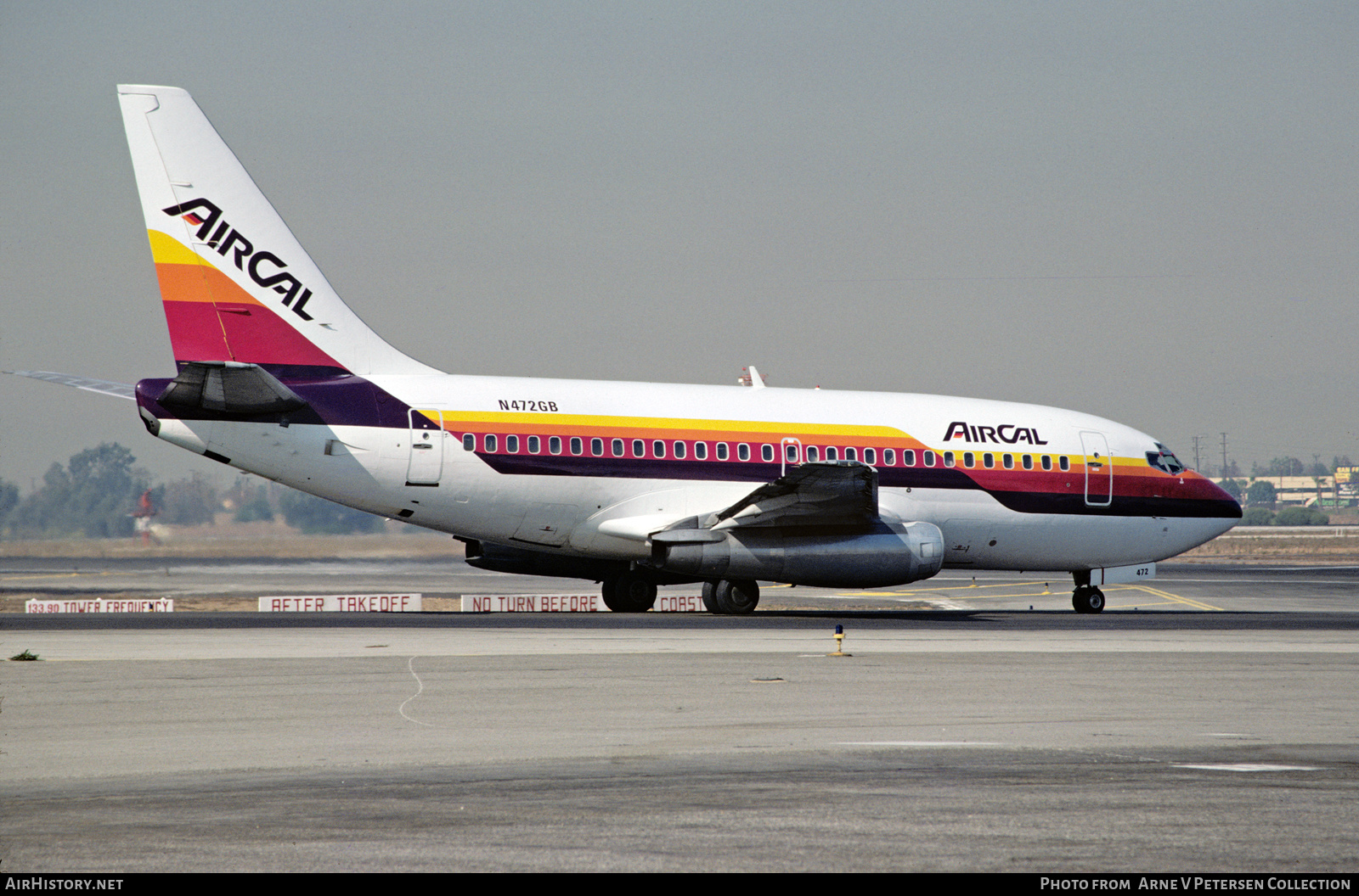Aircraft Photo of N472GB | Boeing 737-159 | AirCal | AirHistory.net #597760
