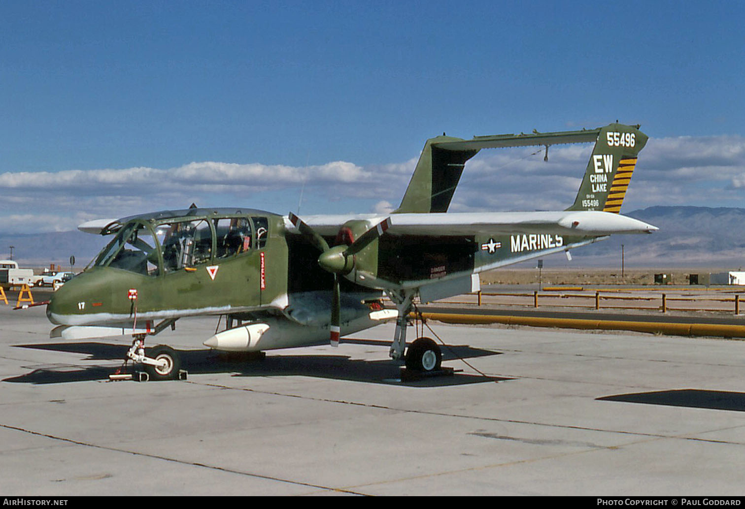 Aircraft Photo of 155496 / 55496 | North American Rockwell OV-10A Bronco | USA - Marines | AirHistory.net #597771