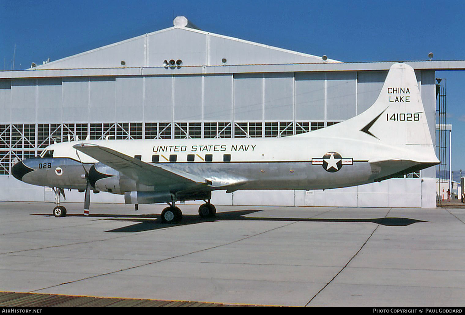 Aircraft Photo of 141028 | Convair C-131F | USA - Navy | AirHistory.net #597773