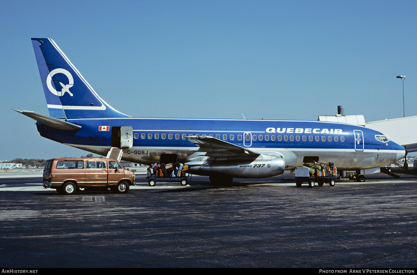 Aircraft Photo of C-GQBJ | Boeing 737-296/Adv | Quebecair | AirHistory.net #597792