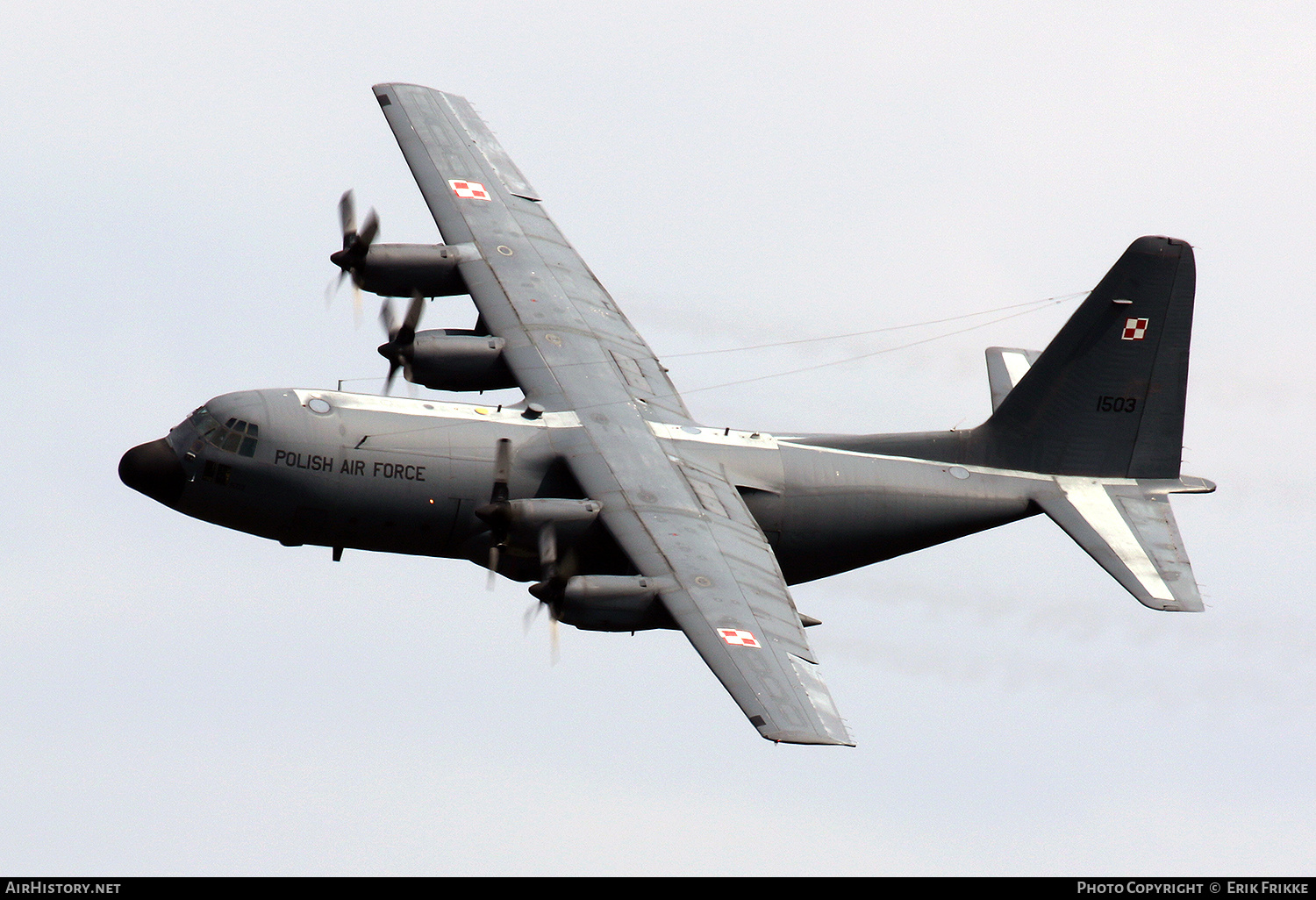 Aircraft Photo of 1503 | Lockheed C-130E Hercules (L-382) | Poland - Air Force | AirHistory.net #597814