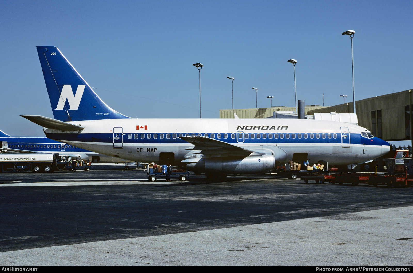 Aircraft Photo of CF-NAP | Boeing 737-242C | Nordair | AirHistory.net #597832