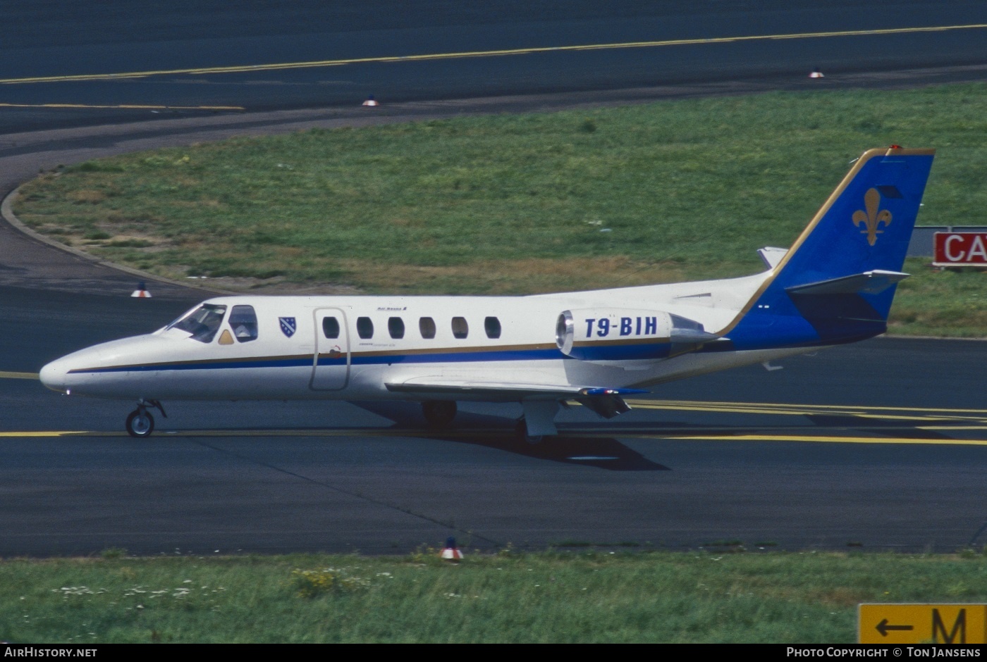 Aircraft Photo of T9-BIH | Cessna S550 Citation S/II | Air Bosna | AirHistory.net #597838