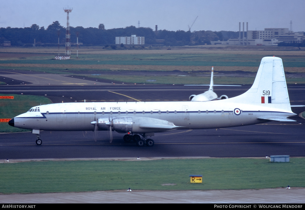 Aircraft Photo of XM519 | Bristol 175 Britannia C.1 (253) | UK - Air Force | AirHistory.net #597847